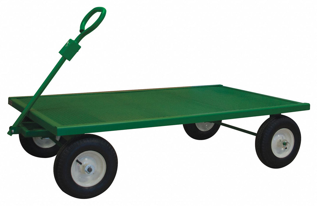 Wagon Truck 1200 lb Ld Cap. Green 16 ga.