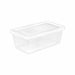 StorageTote 13.625inL 8inW 4.625inH Wht