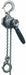 K9149 Lever Chain Hoist 550 lb 5 ft Lift