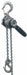 K9151 Lever Chain Hoist 1100 lb 5 ft Lift