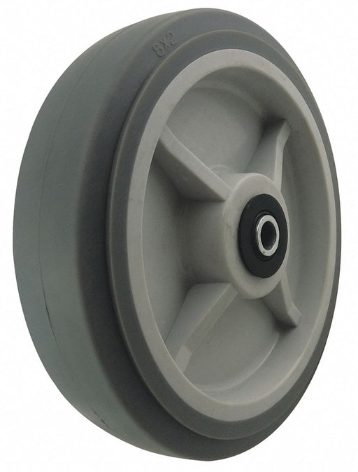 Caster Wheel 8 dia 600 lb Gray
