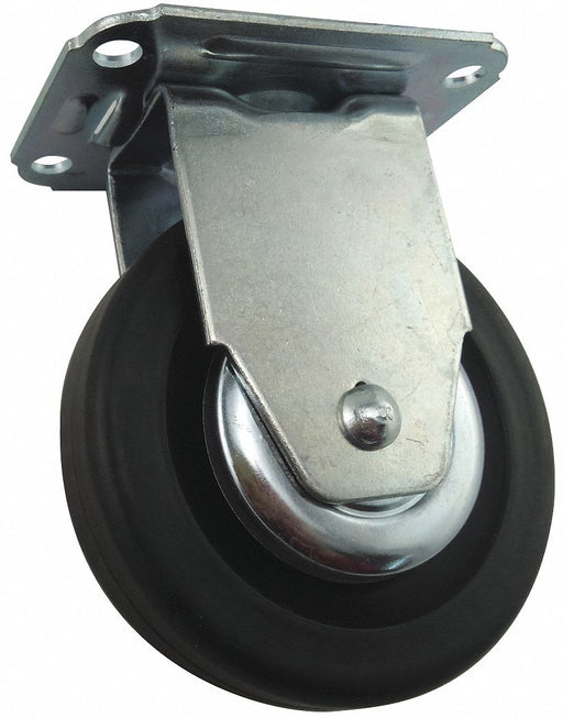 Plate Caster Rigid Polyolefin 4 13/16 H
