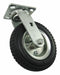 Plate Caster Swivel Rubber 9 1/2 H