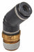 Male Elbow Compression Type Brass PK2