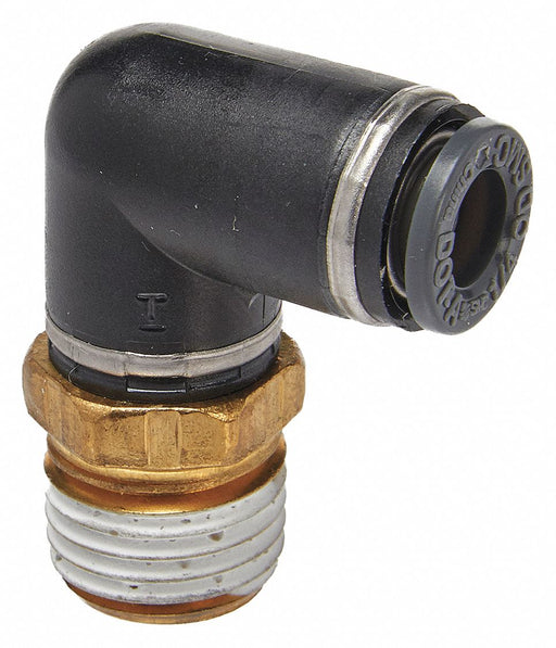 Male Elbow Compression Type Brass PK2
