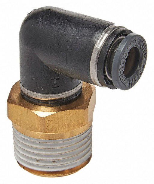 Male Elbow Compression Type Brass PK2