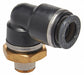 Male Elbow Compression Type Brass PK2