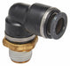 Male Elbow Compression Type Brass PK2
