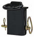 D-Ring Black Powder Coated 1/2 Dia