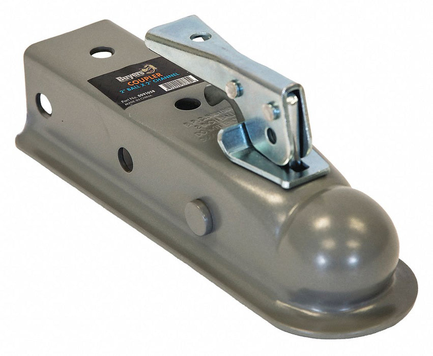 Trailer Coupler Straight-Tongue 12 in