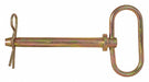 Hitch Pin 6 1/4 in Zinc Plated Yellow