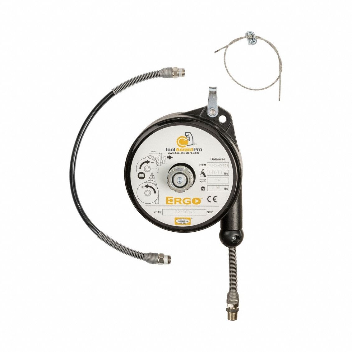 Air-Powered Tool Hose Balancers