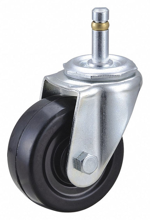 Stem Caster 3 dia Rubber 165lb