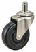 Stem Caster 2 1/2 dia Rubber 75lb