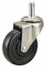 Stem Caster 2 1/2 dia Rubber 75lb