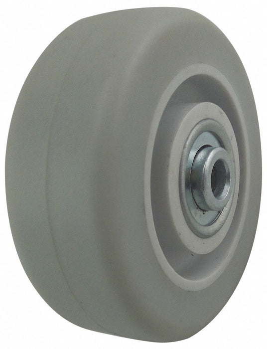 Caster Wheel 3 1/2 dia 155 lb Gray