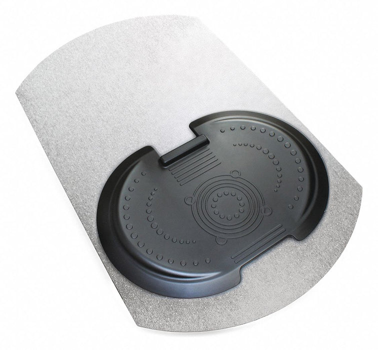 Antifatigue Mat Contoured Black