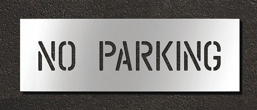 Pavement Stencil No Parking