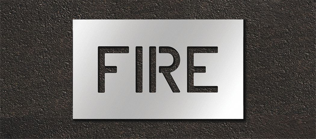 IndividualStencil Message Polyethylene