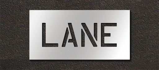 Pavement Stencil Lane