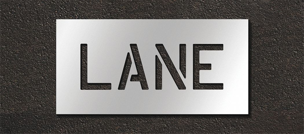 IndividualStencil Message Polyethylene