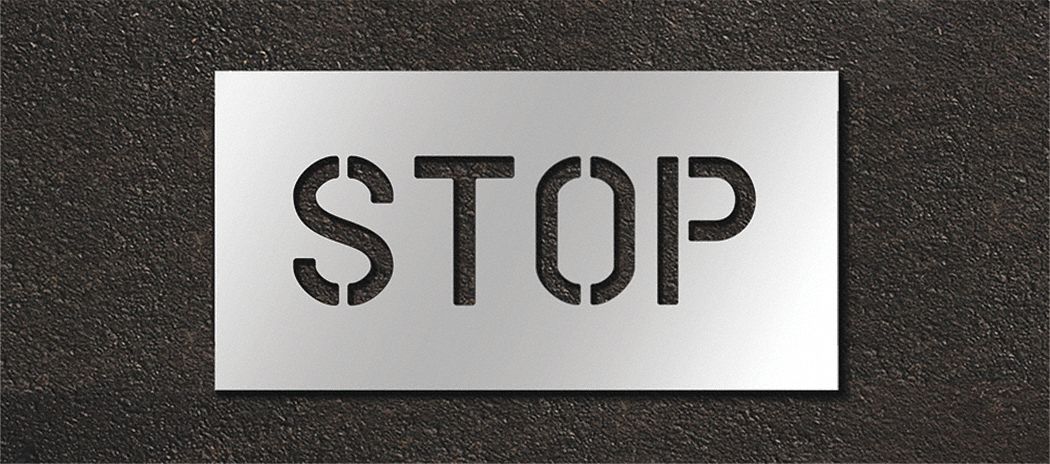 IndividualStencil Message Polyethylene