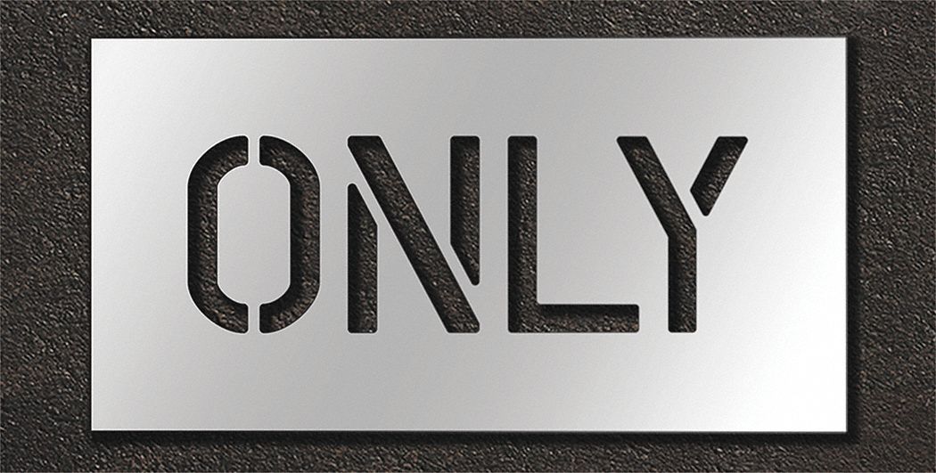 IndividualStencil Message Polyethylene