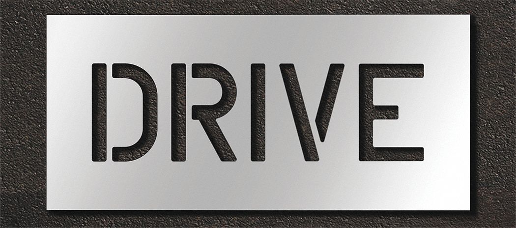 IndividualStencil Message Polyethylene
