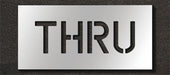 IndividualStencil Message Polyethylene