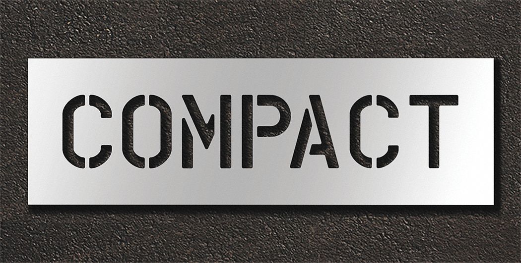 IndividualStencil Message Polyethylene
