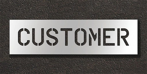 Pavement Stencil Customer