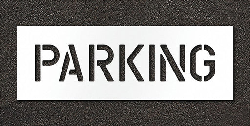 Pavement Stencil Parking