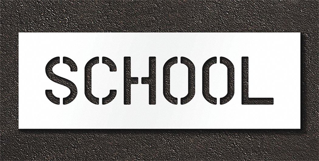 IndividualStencil Message Polyethylene