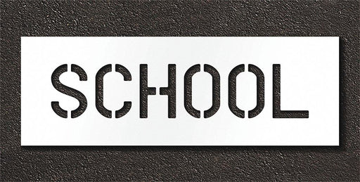 Pavement Stencil School