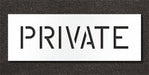 IndividualStencil Message Polyethylene