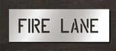 Pavement Stencil Fire Lane
