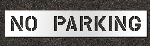 Pavement Stencil No Parking