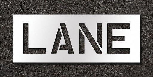 Pavement Stencil Lane