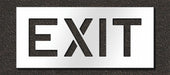 Pavement Stencil Exit