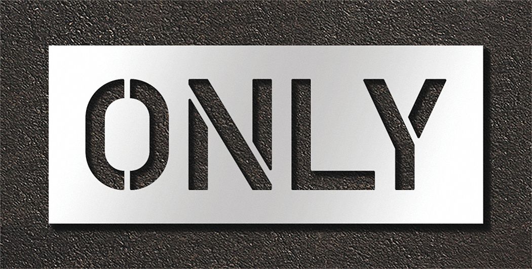 IndividualStencil Message Polyethylene