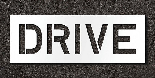 Pavement Stencil Drive