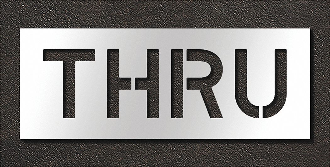 IndividualStencil Message Polyethylene
