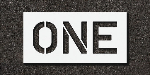 Pavement Stencil One