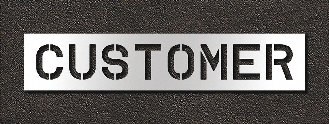 Pavement Stencil Customer