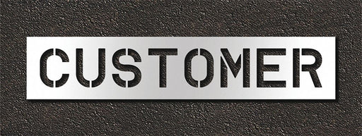Pavement Stencil Customer