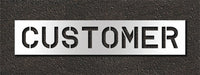 IndividualStencil Message Polyethylene