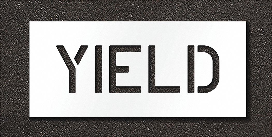 IndividualStencil Message Polyethylene