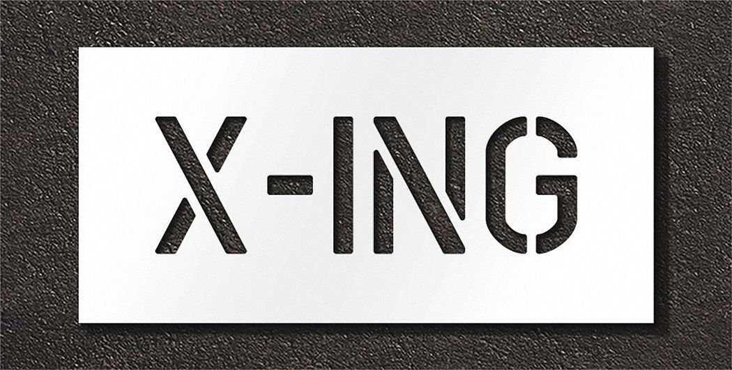 IndividualStencil Message Polyethylene