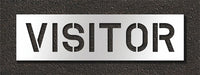 Pavement Stencil Visitors