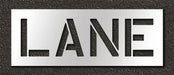 Pavement Stencil Lane